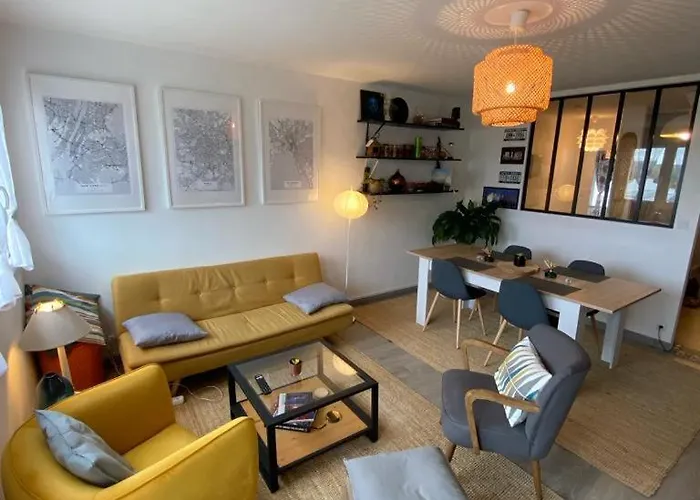 Séjour chez l'habitant Lumineux 70 M2 Proche Centre Brest